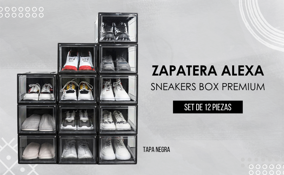La solución perfecta para organizar tu calzado: Zapatera de acrílico Alexa AGBOX