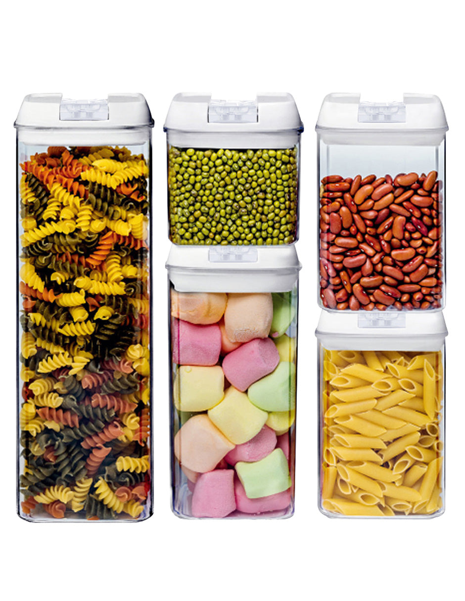 Hermético de plástico Contenedores de almacenamiento de alimentos de la  cocina y despensa botes de organización para los cereales - China Menaje de  cocina y productos de plástico precio