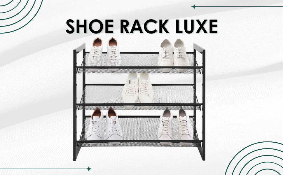 Zapatera de 3 niveles: Organiza tus zapatos con estilo