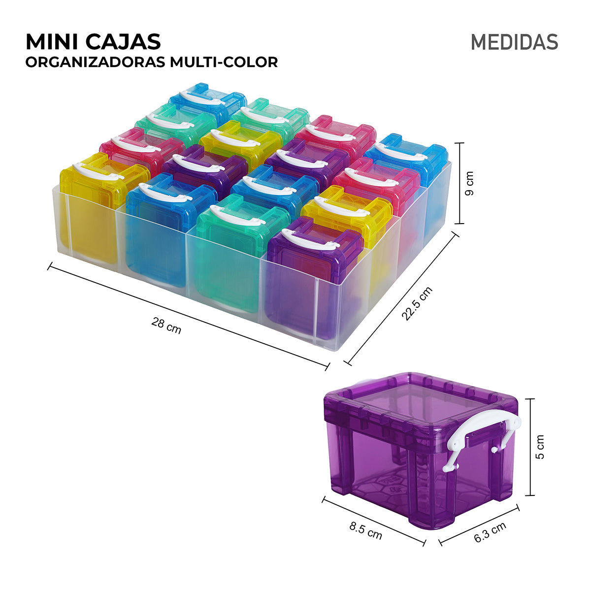 Multicajas organizadoras multiusos PERFECT SPACE