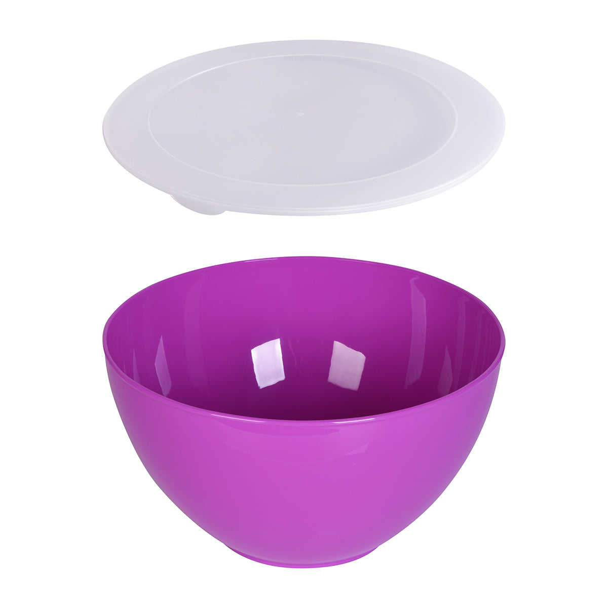 Bowls de plástico con tapa Set de 5 pzas