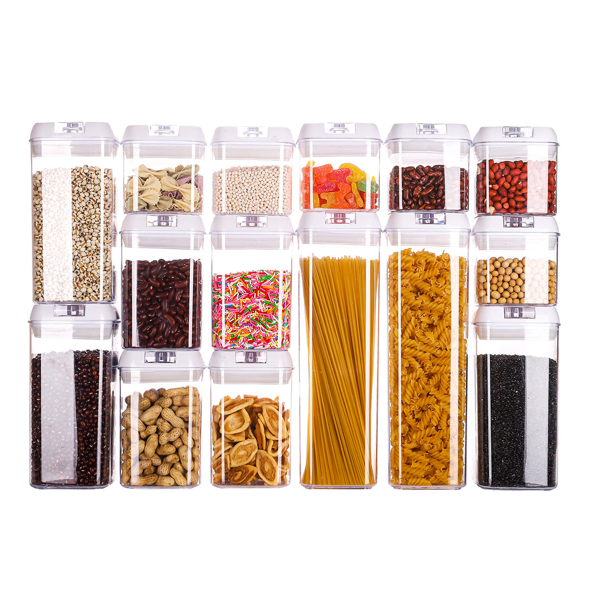 Agbox airtight containers Set of 15 pieces