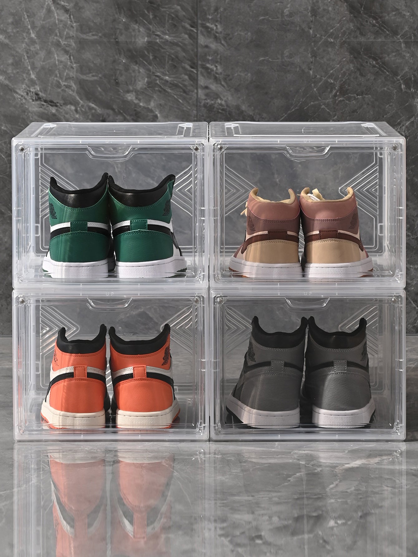 Sneakers Box Zapatera Apilable Transparente Taylor AGBOX