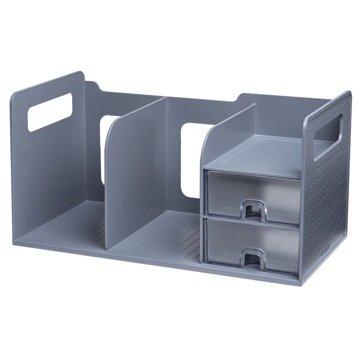 Desk Book Organizer 2 Compartments and Drawers