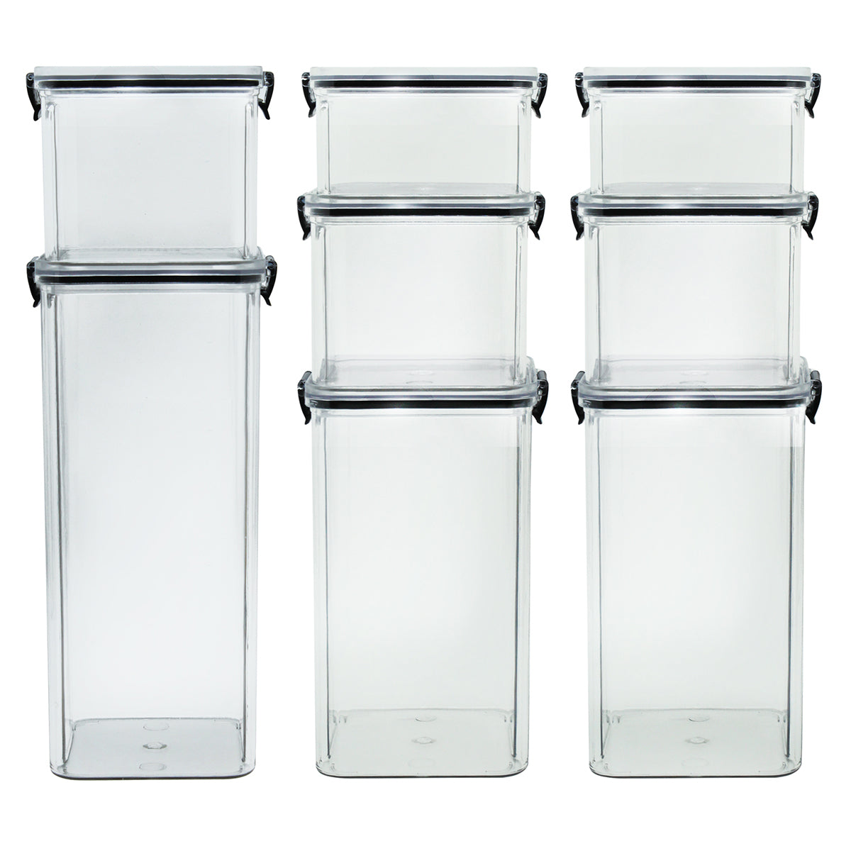 Set 8 pcs Airtight Containers for Food Storage AGBOX 