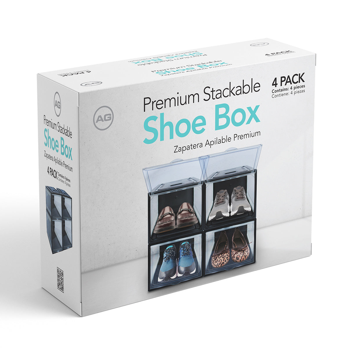 caja organizadora de zapatos